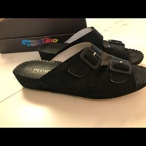La Plume Jen navy sandals size 11(41)
